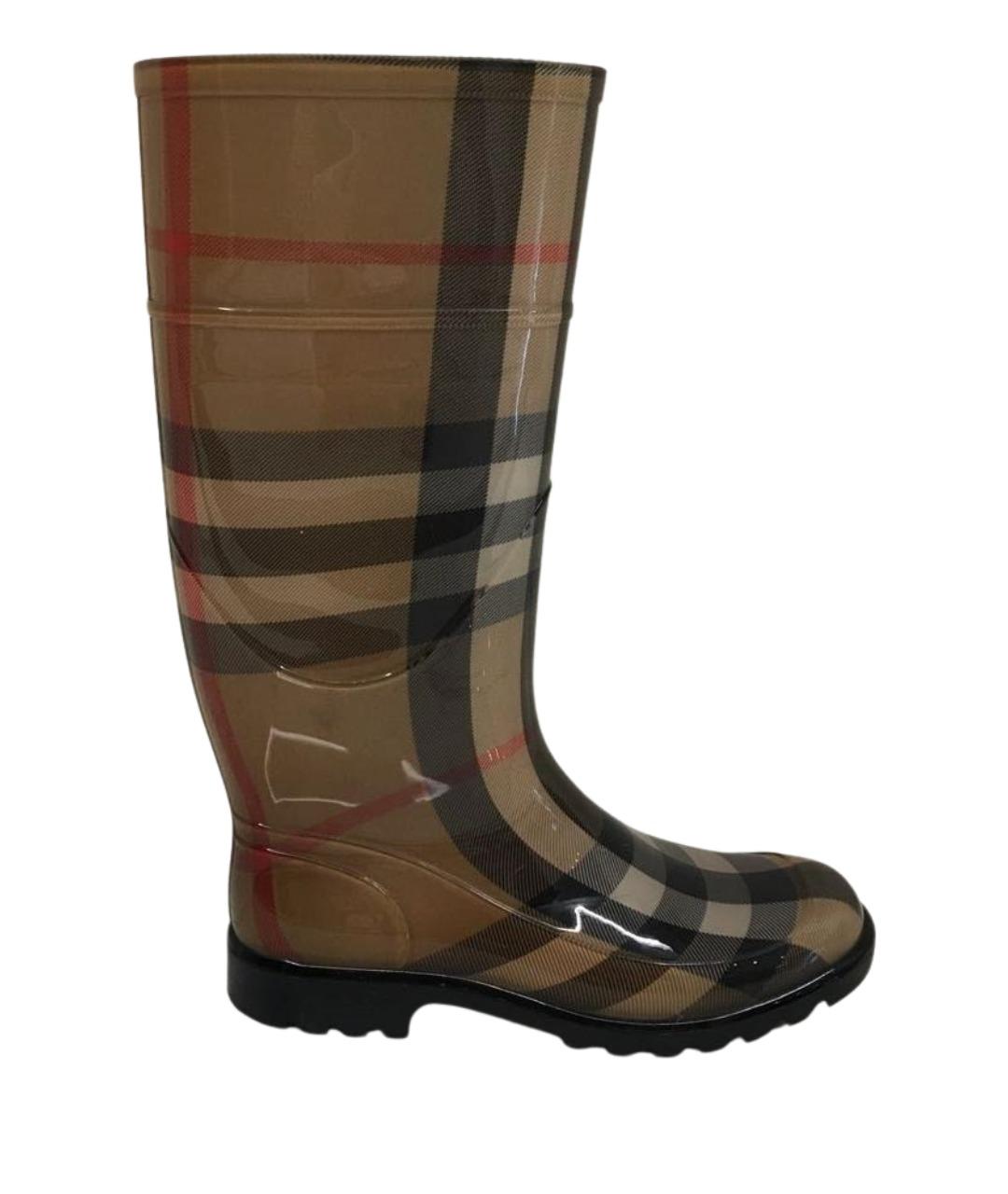 BURBERRY Мульти резиновые сапоги, фото 1