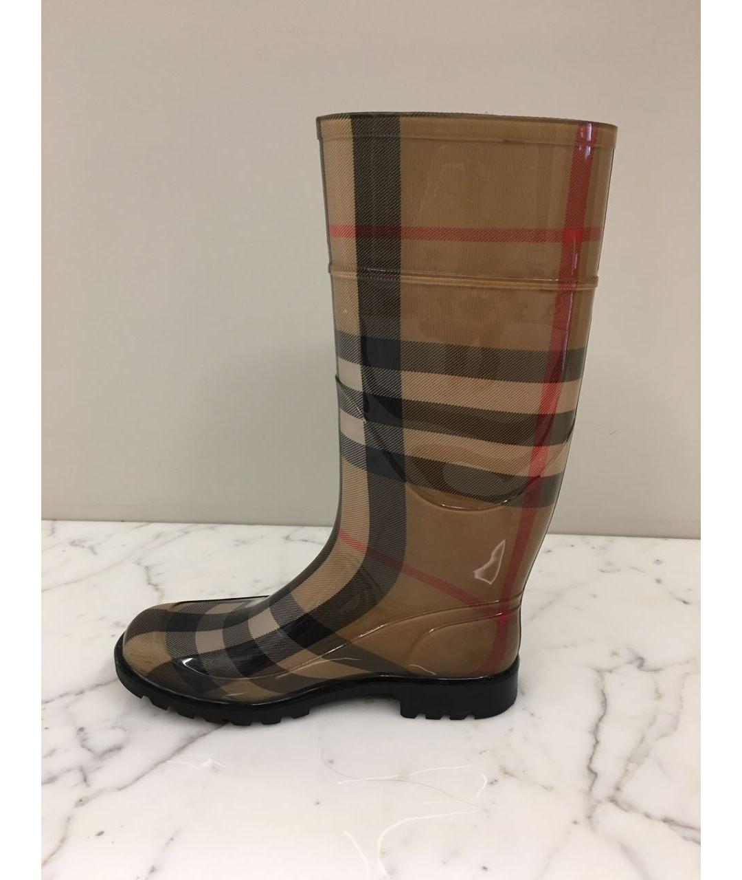 BURBERRY Мульти резиновые сапоги, фото 7