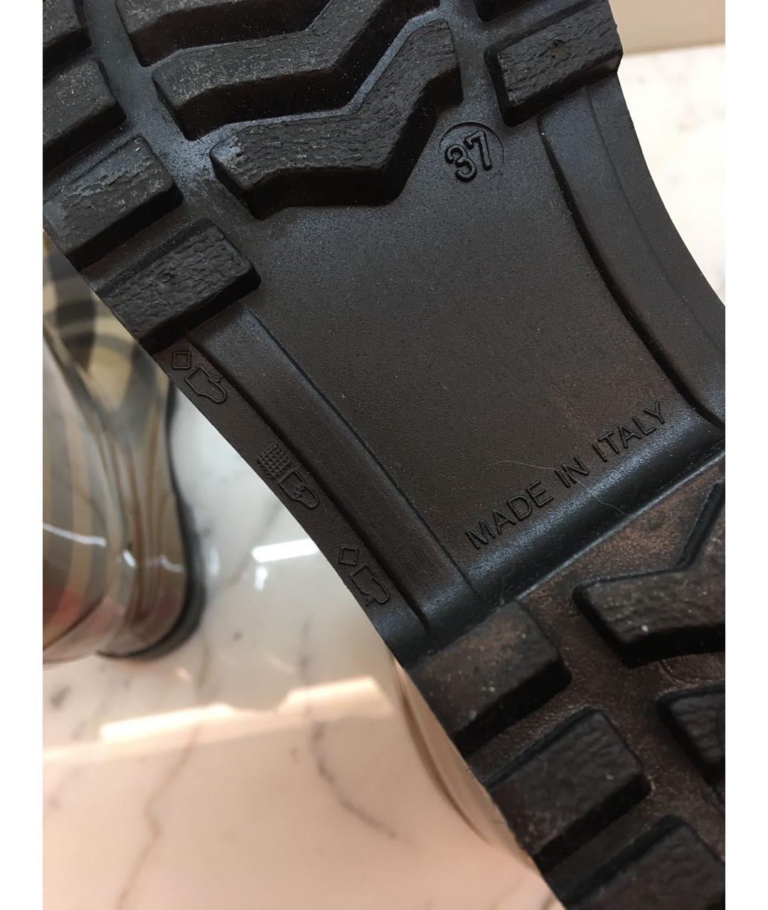 BURBERRY Мульти резиновые сапоги, фото 6