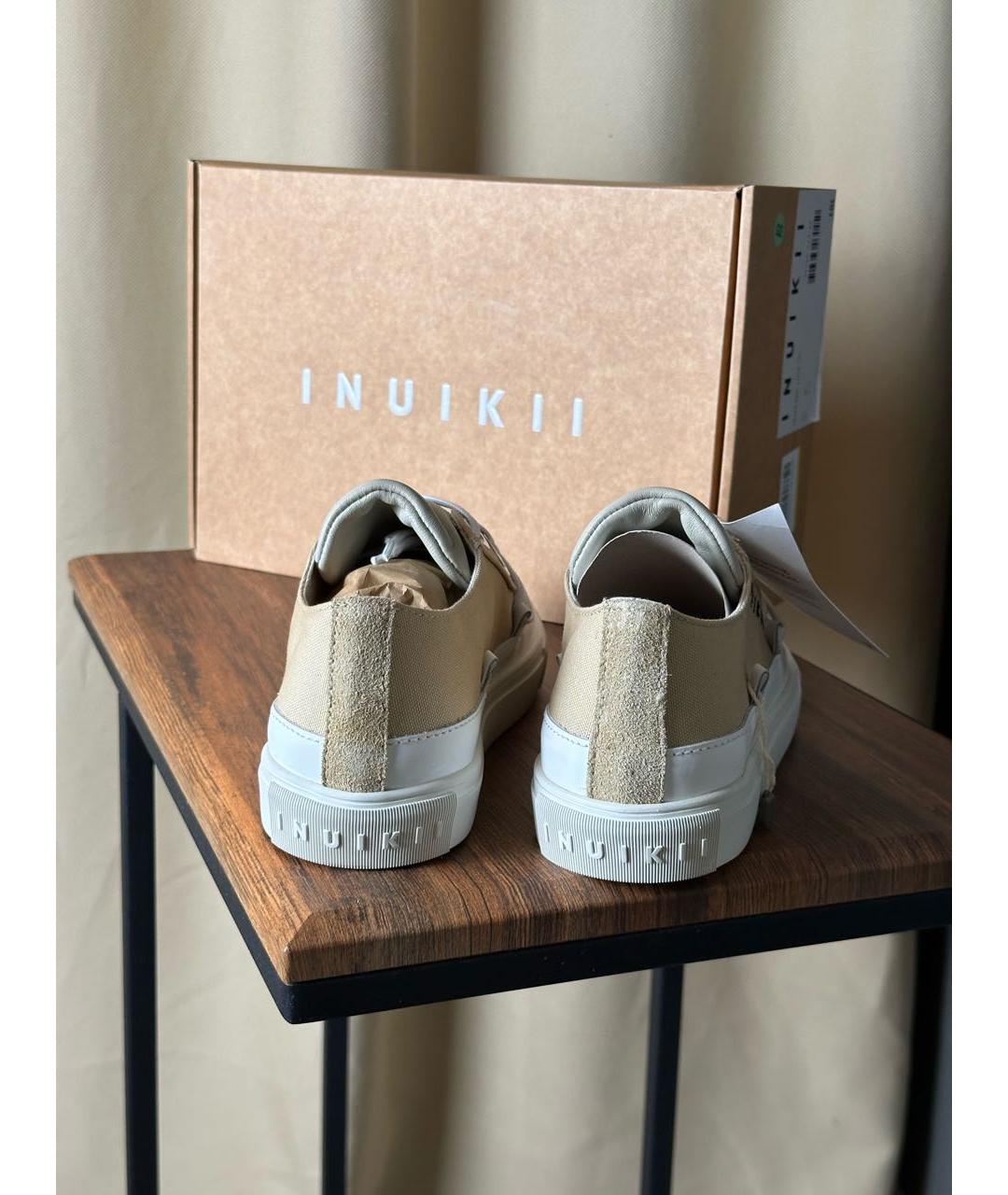 INUIKII Бежевые кеды, фото 5