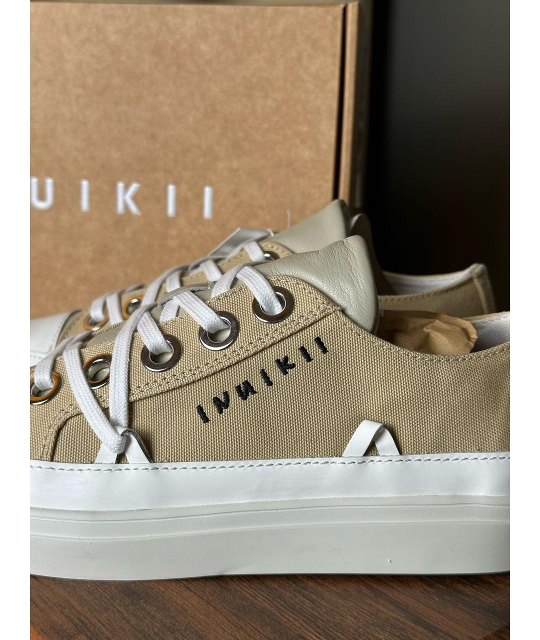 INUIKII Бежевые кеды, фото 4