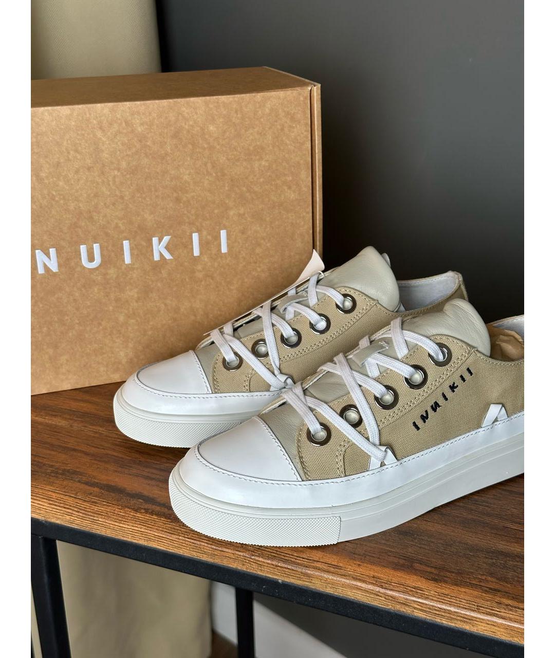 INUIKII Бежевые кеды, фото 3