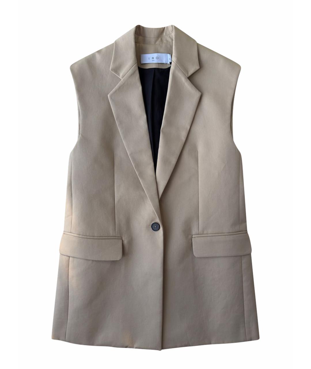 IRO Бежевый жакет/пиджак, фото 1