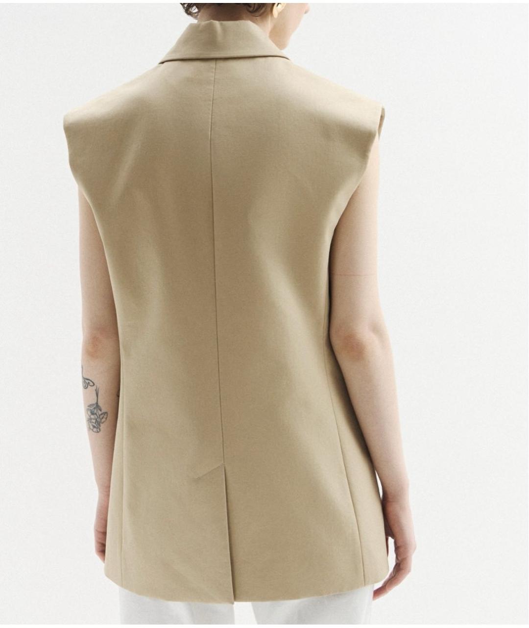 IRO Бежевый жакет/пиджак, фото 4