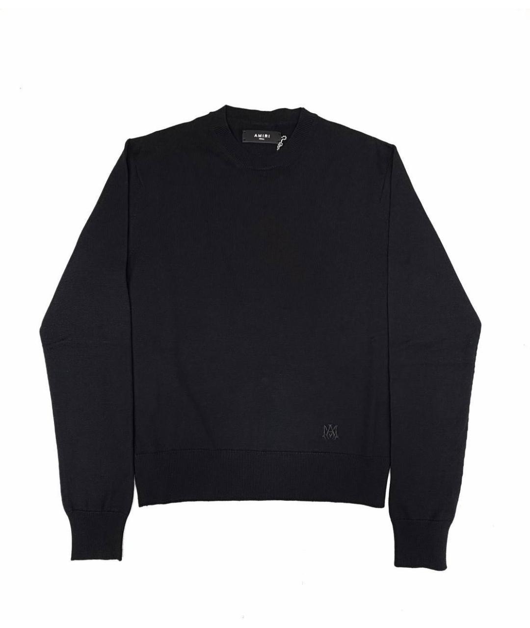 AMIRI Черный шерстяной джемпер / свитер, фото 3