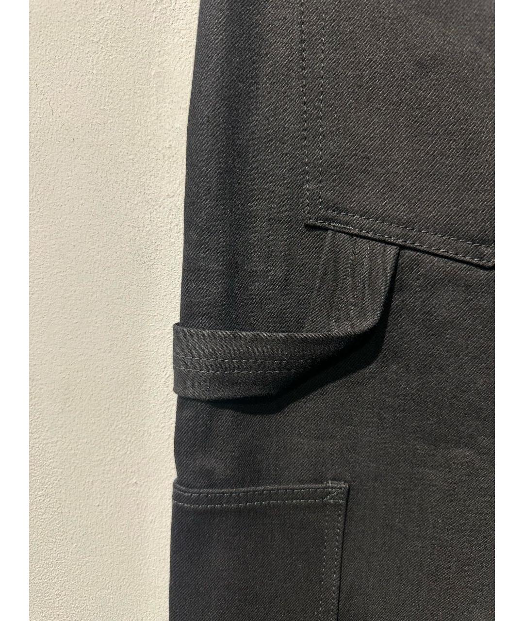 RICK OWENS DRKSHDW Черные хлопковые джинсы, фото 4