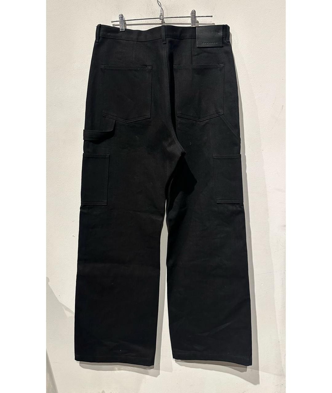 RICK OWENS DRKSHDW Черные хлопковые джинсы, фото 2