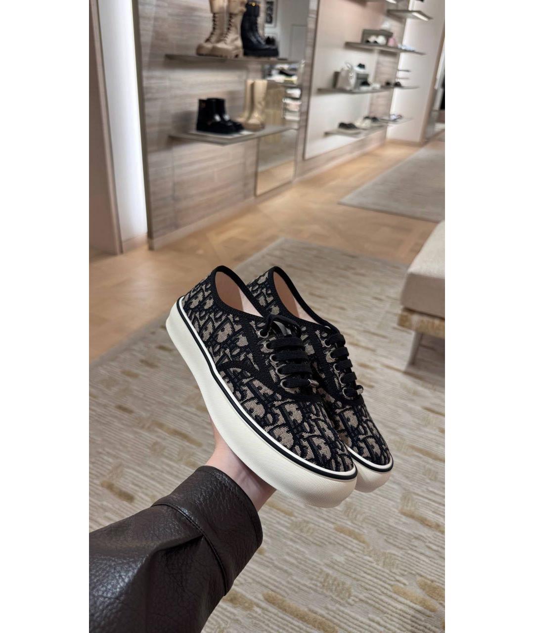 CHRISTIAN DIOR Синие кроссовки, фото 4