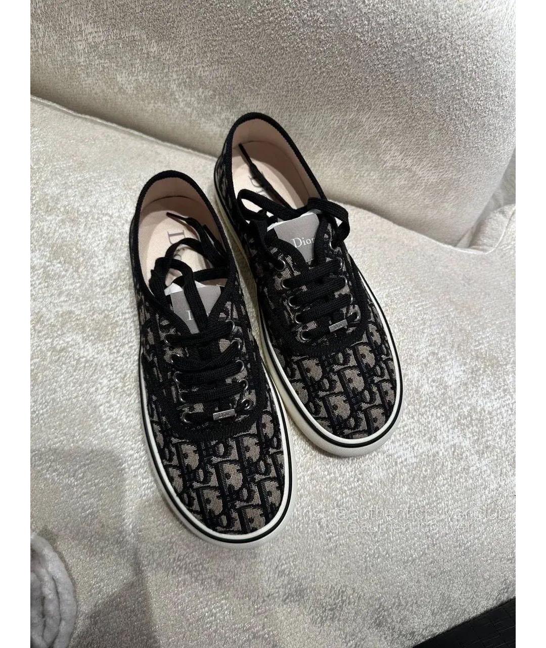 CHRISTIAN DIOR Синие кроссовки, фото 3