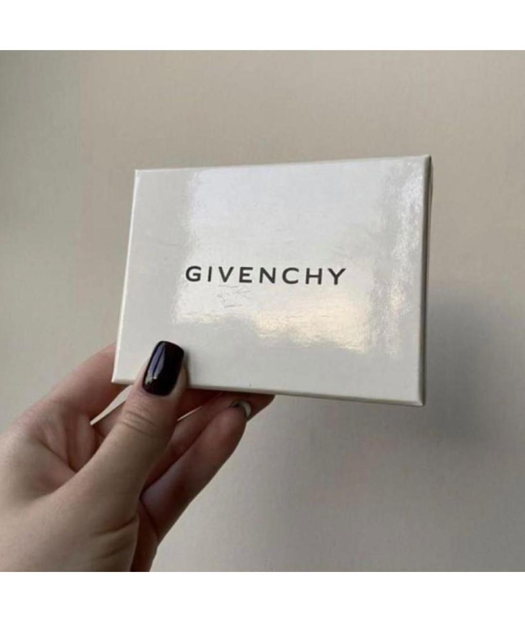 GIVENCHY Бордовая визитница, фото 4