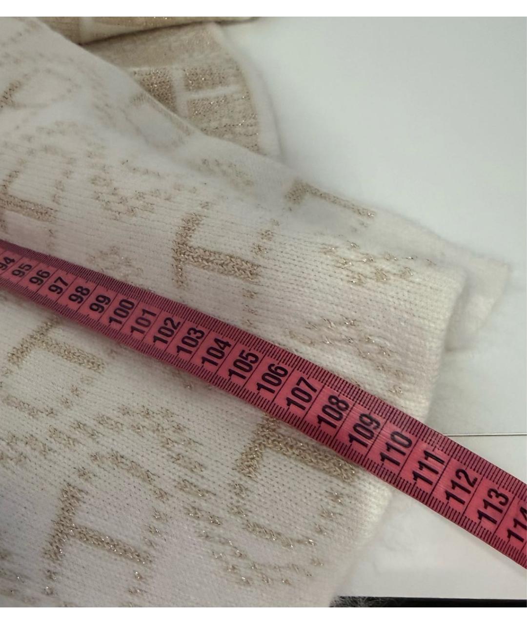 TWIN-SET Бежевый шерстяной кардиган, фото 8