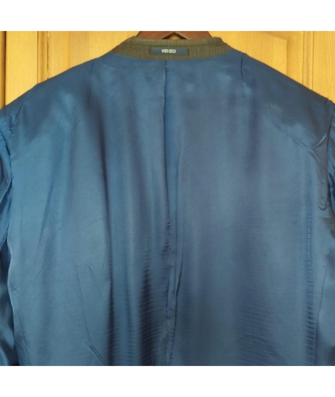 KENZO Антрацитовый классический костюм, фото 2