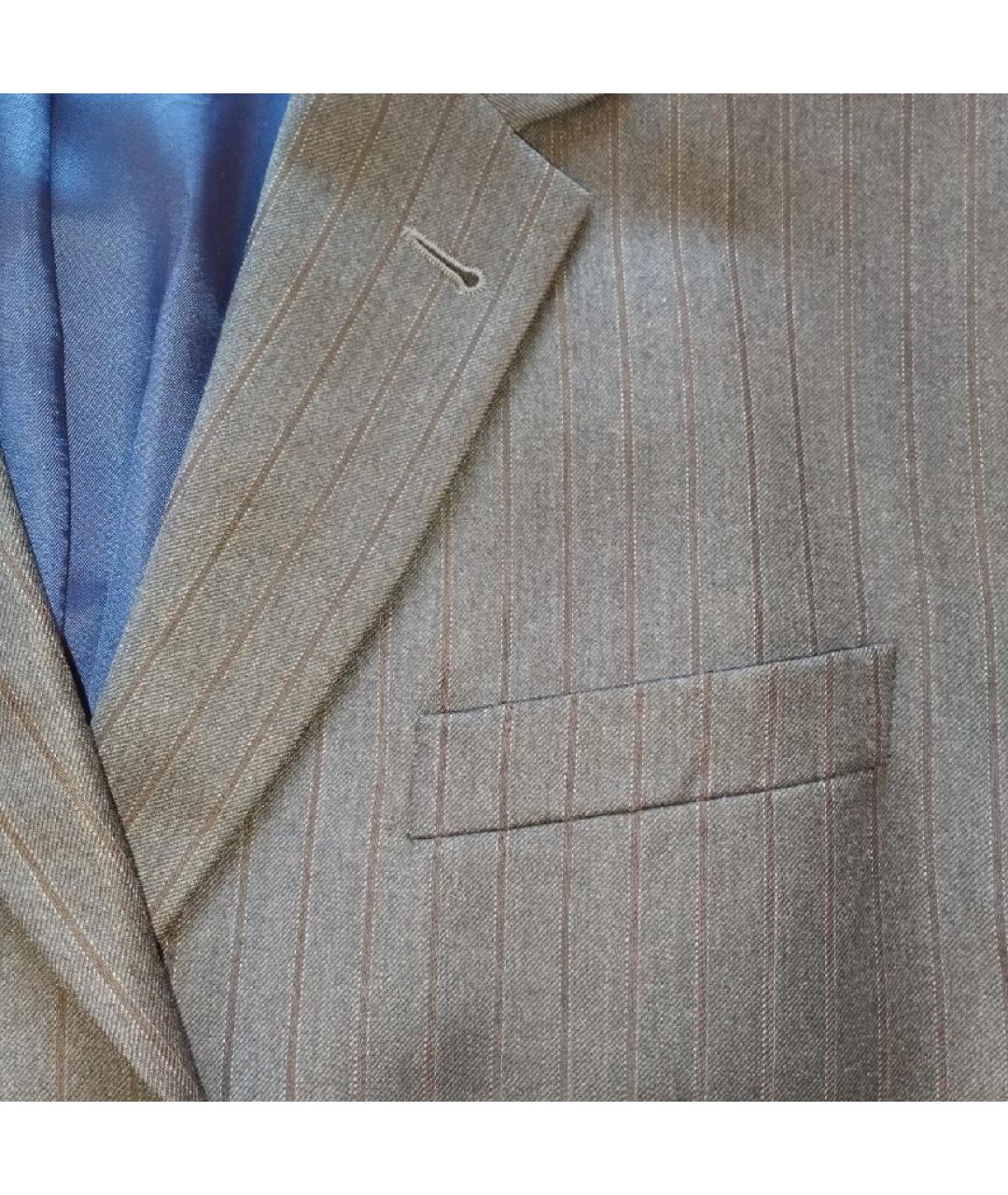 KENZO Антрацитовый классический костюм, фото 4