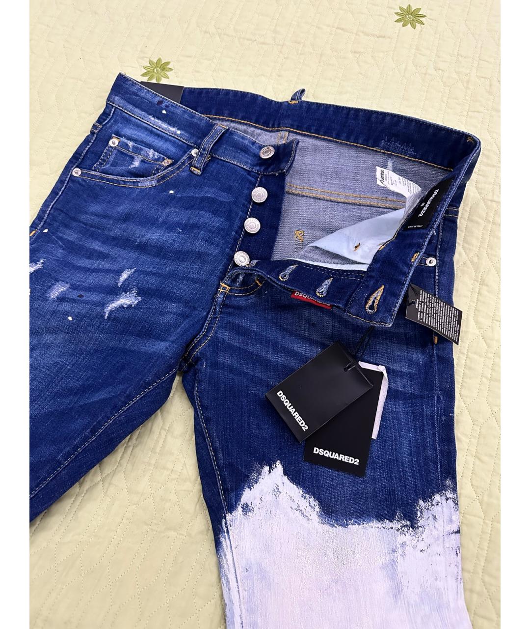 DSQUARED2 Мульти хлопковые джинсы, фото 4