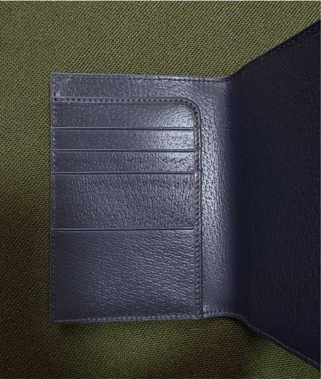 GUCCI Серый кожаный кардхолдер, фото 4