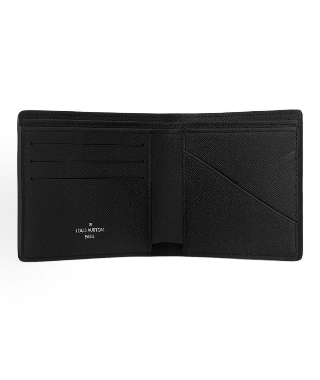 LOUIS VUITTON Антрацитовый кошелек, фото 3
