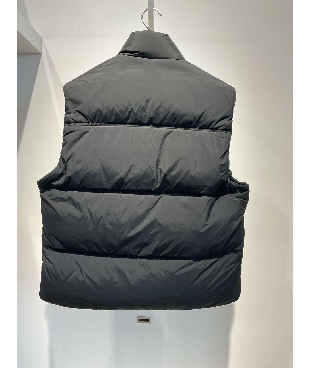 HUGO Черный полиамидовый жилет, фото 3