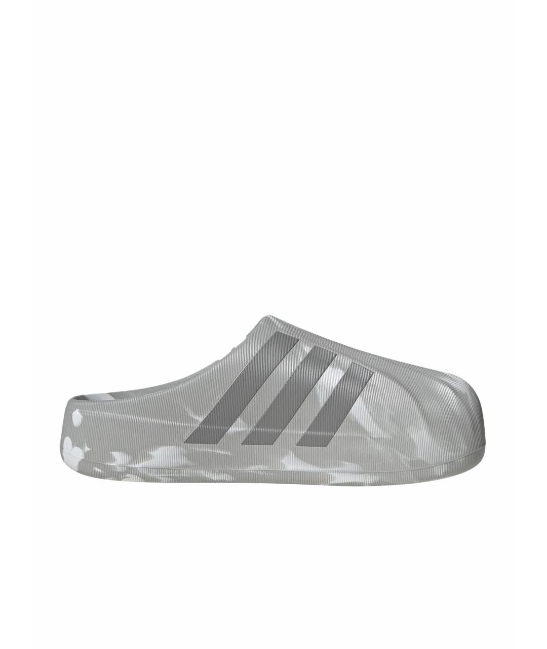ADIDAS Серые шлепанцы, фото 1