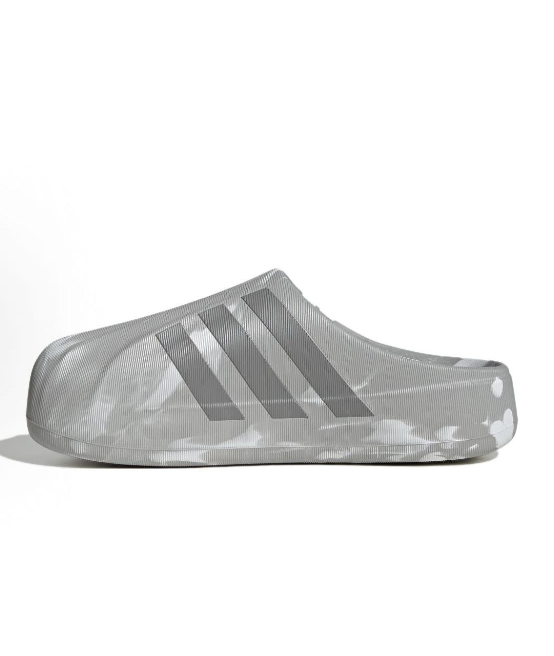 ADIDAS Серые шлепанцы, фото 8