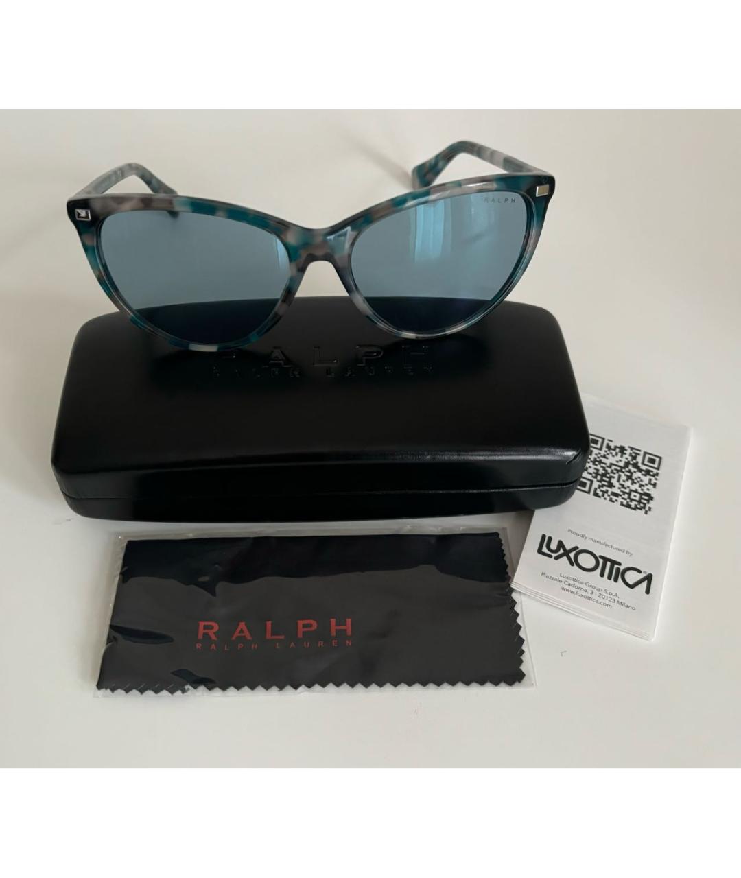 RALPH LAUREN Мульти пластиковые солнцезащитные очки, фото 8