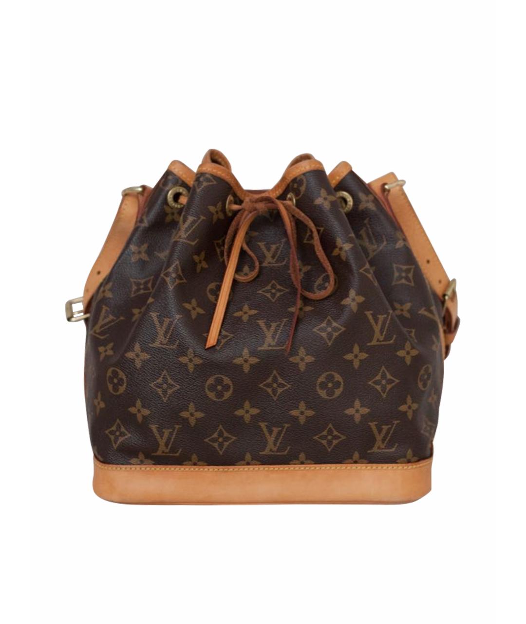 LOUIS VUITTON Коричневая сумка с короткими ручками, фото 1