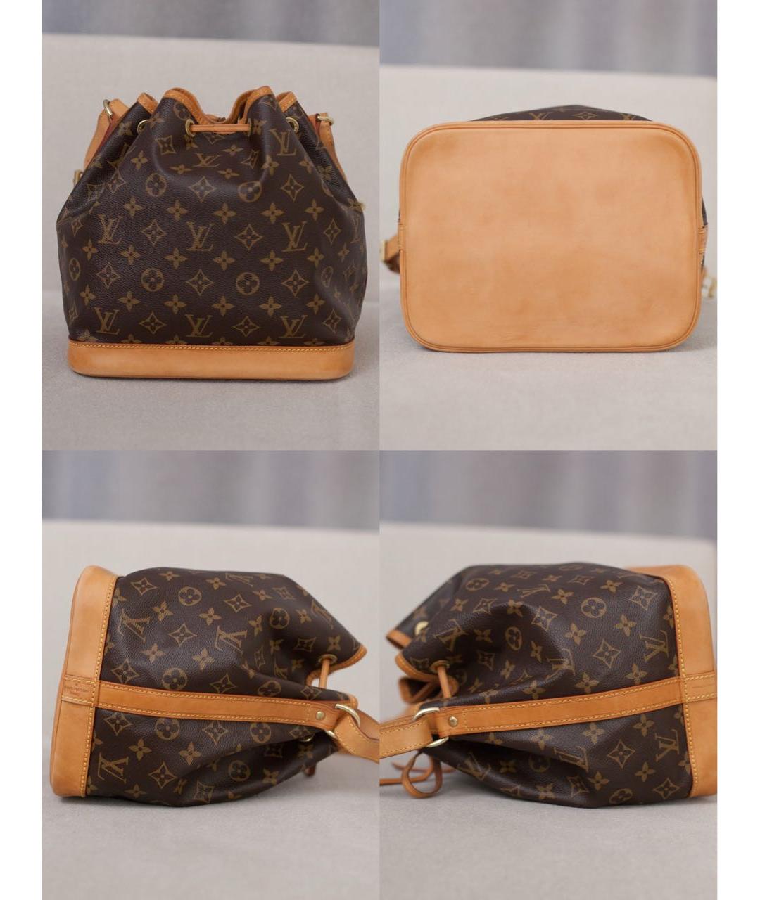 LOUIS VUITTON Коричневая сумка с короткими ручками, фото 5