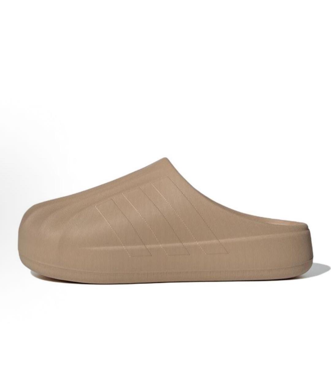 ADIDAS Бежевые шлепанцы, фото 9