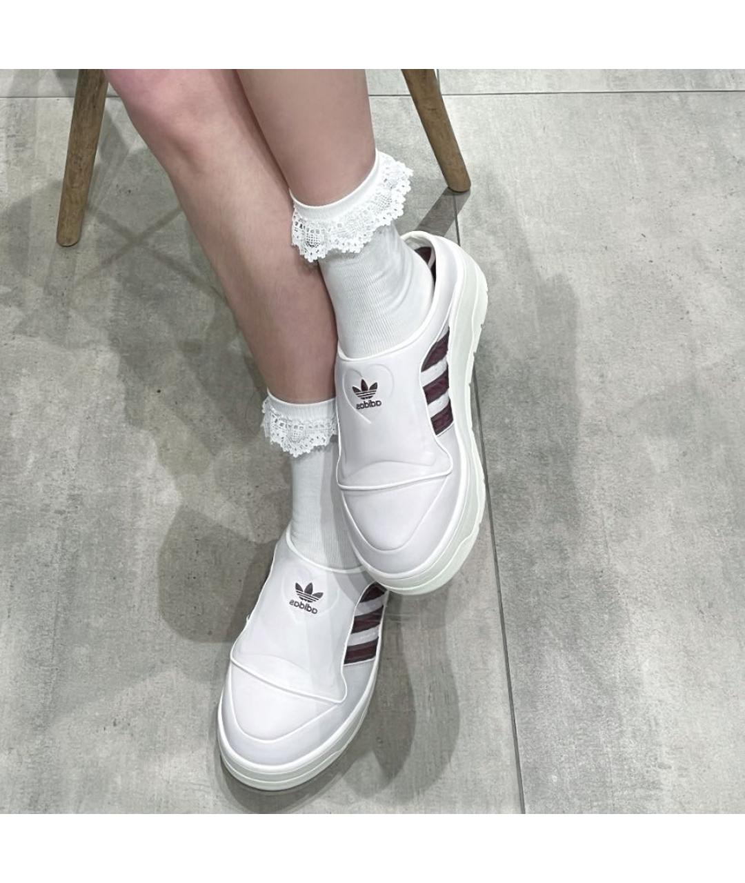 ADIDAS Белые сабо, фото 7