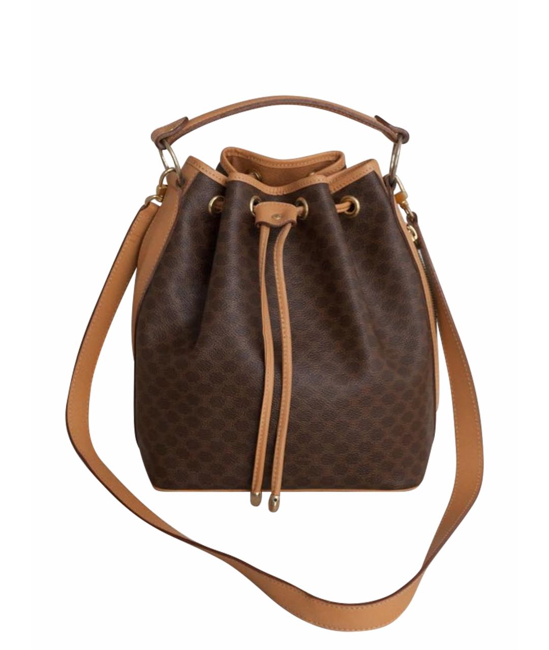 CELINE Коричневая сумка через плечо, фото 1