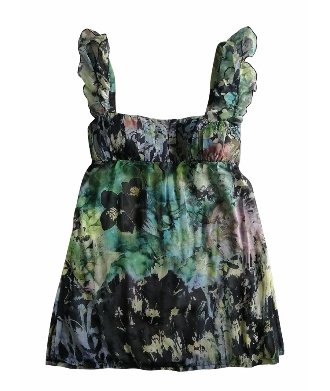 BLUMARINE Шелковая майка, фото 1