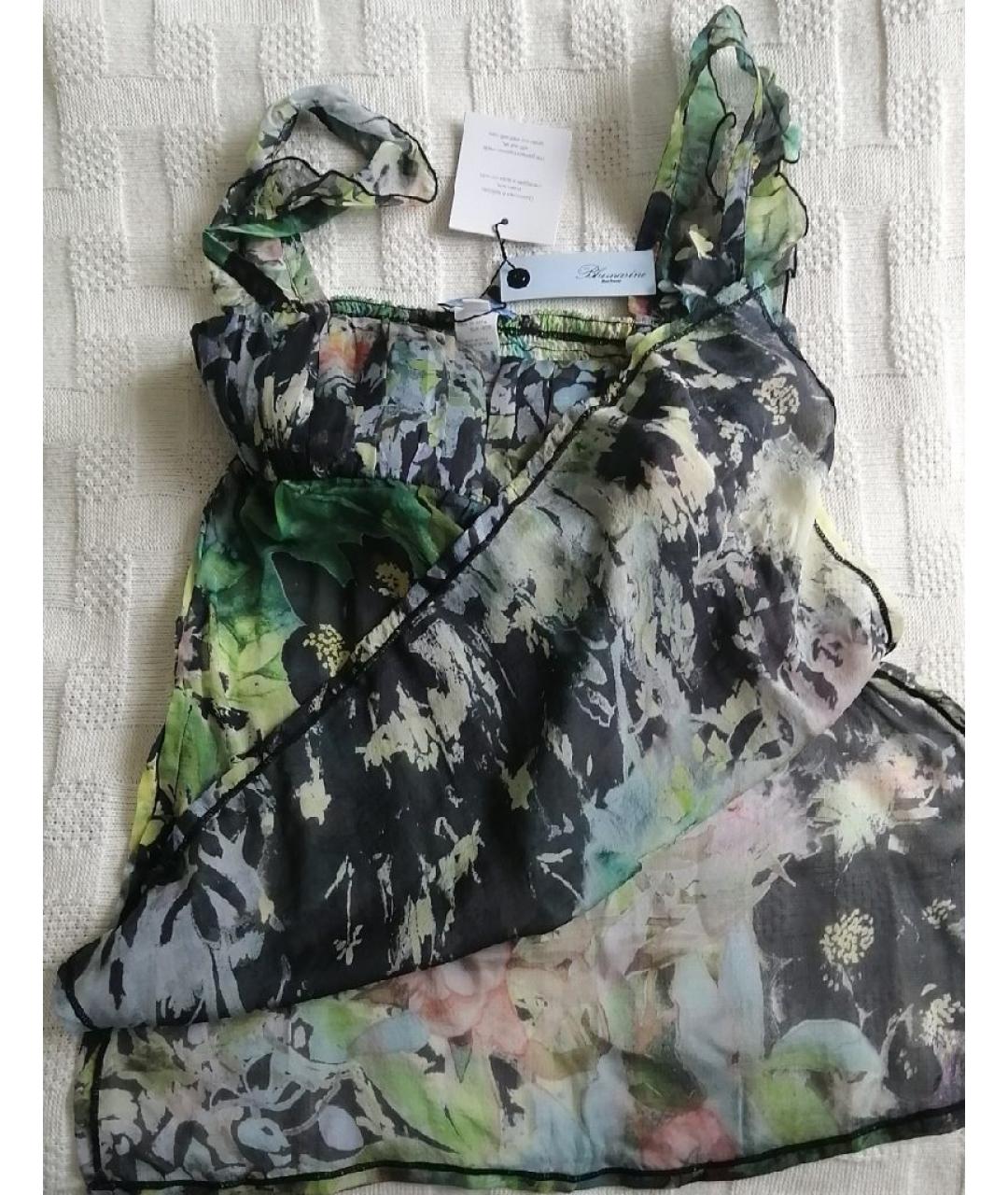 BLUMARINE Шелковая майка, фото 7