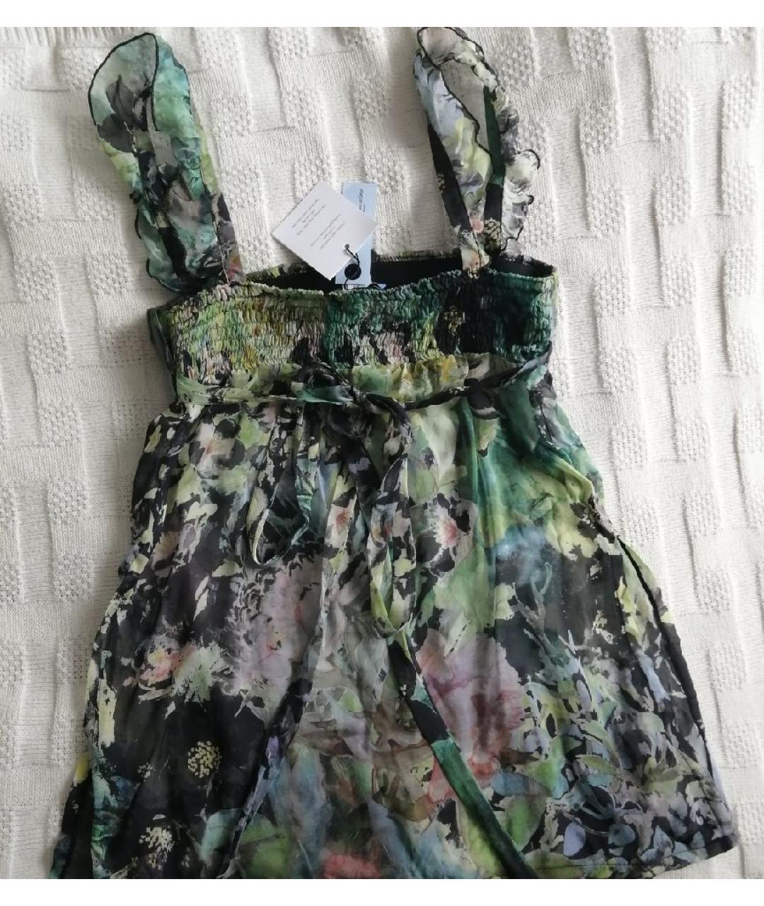 BLUMARINE Шелковая майка, фото 3