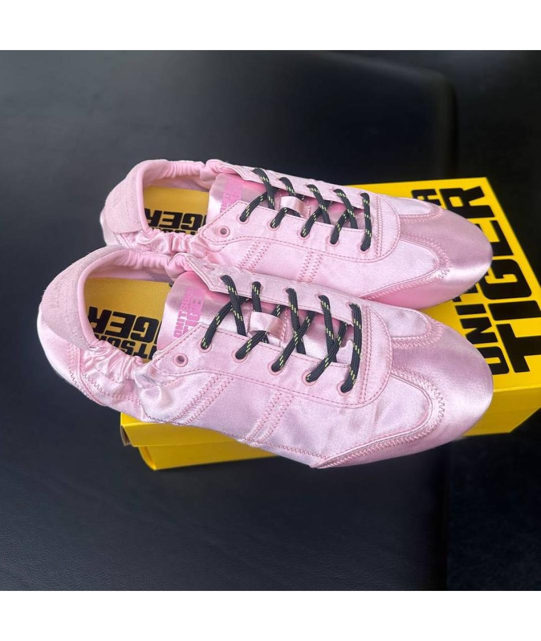 ONITSUKA TIGER Розовые текстильные кеды, фото 5