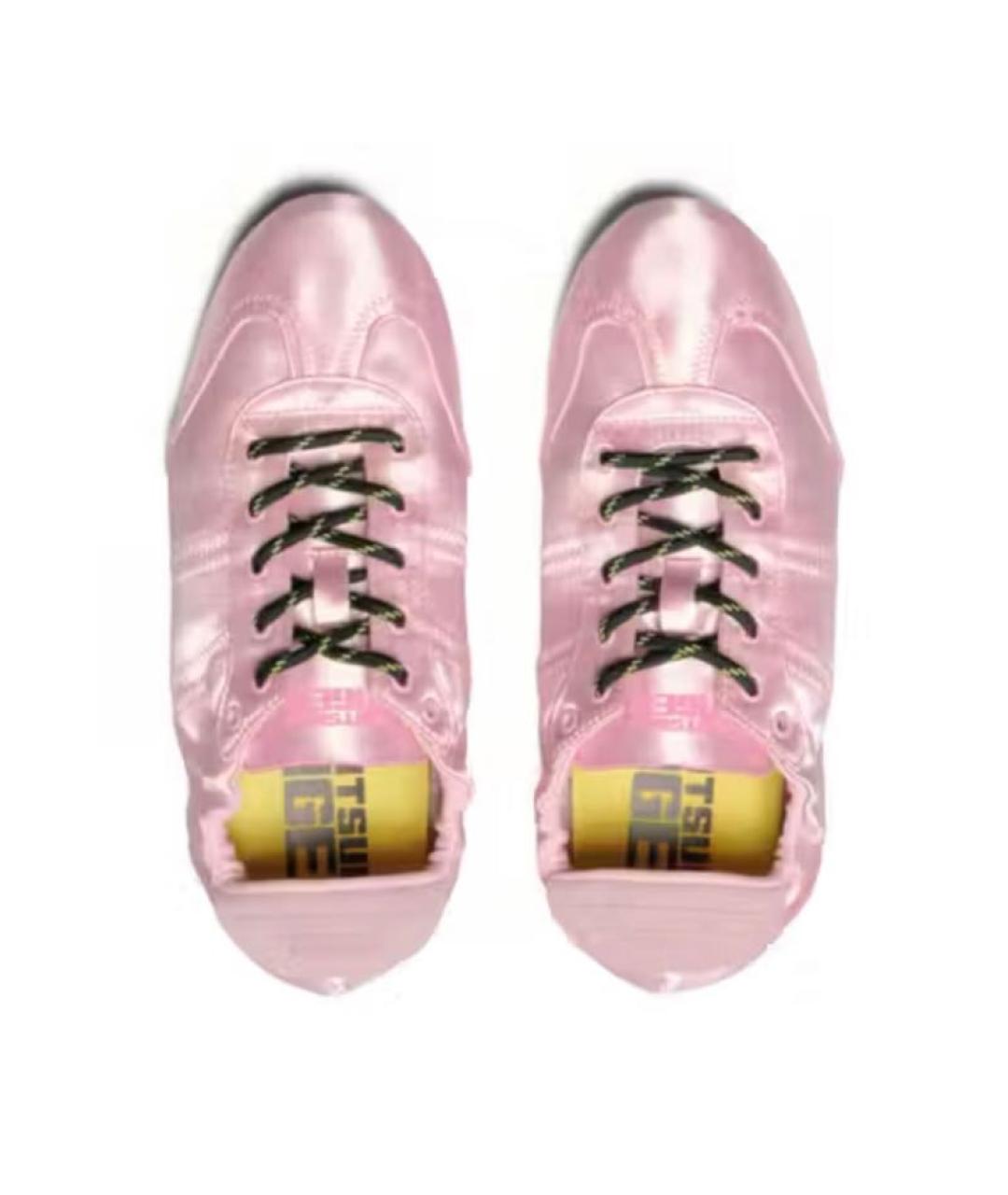 ONITSUKA TIGER Розовые текстильные кеды, фото 3