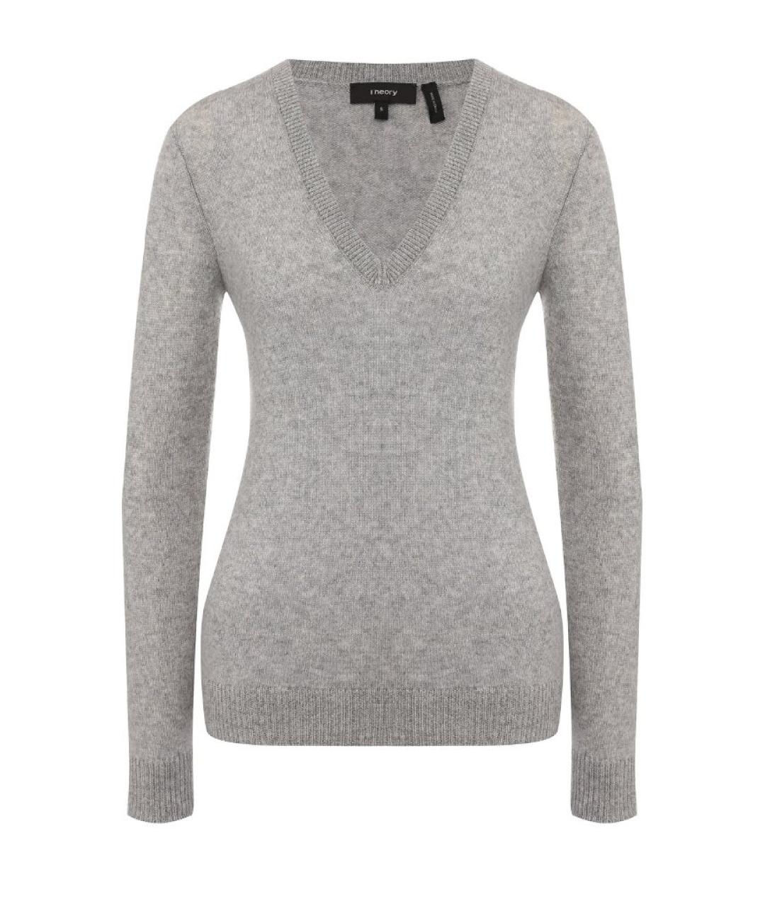 PAUL SMITH Серый шерстяной джемпер / свитер, фото 8