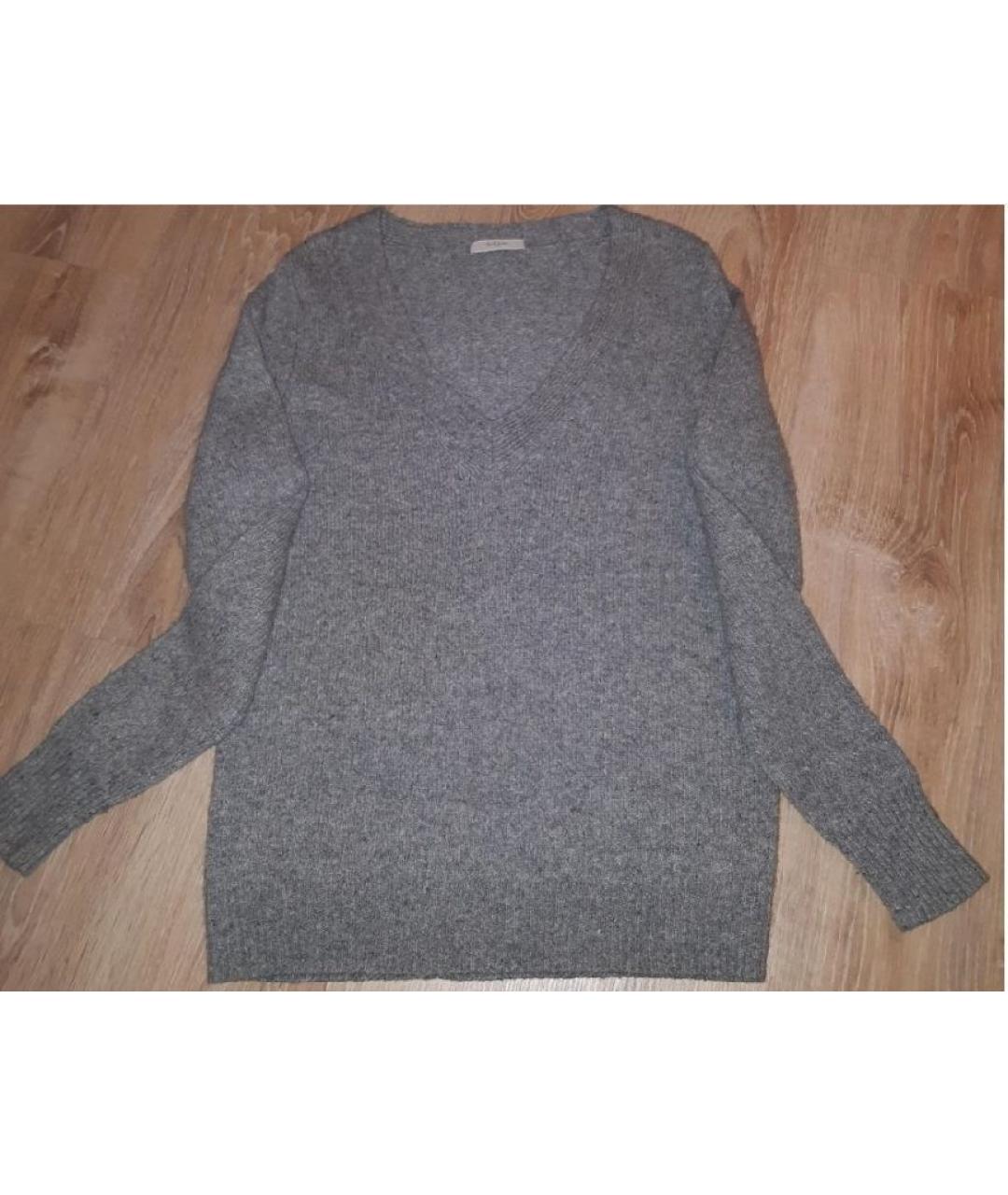 PAUL SMITH Серый шерстяной джемпер / свитер, фото 4