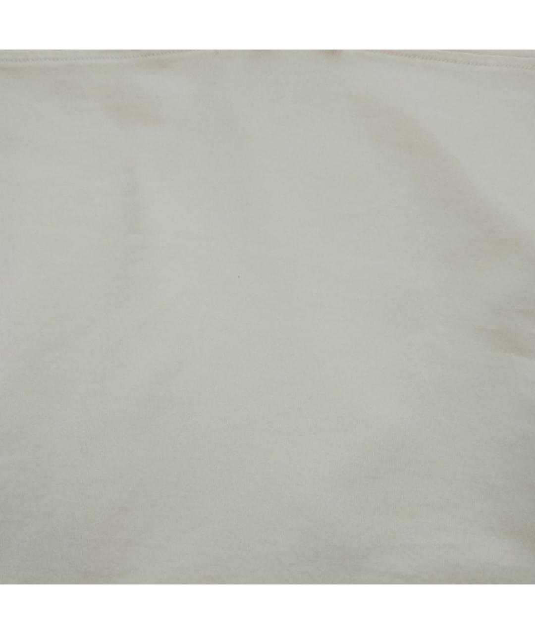 HUGO BOSS Белое хлопковое поло с длинным рукавом, фото 4