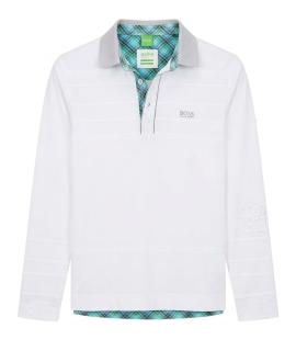 HUGO BOSS Поло с длинным рукавом