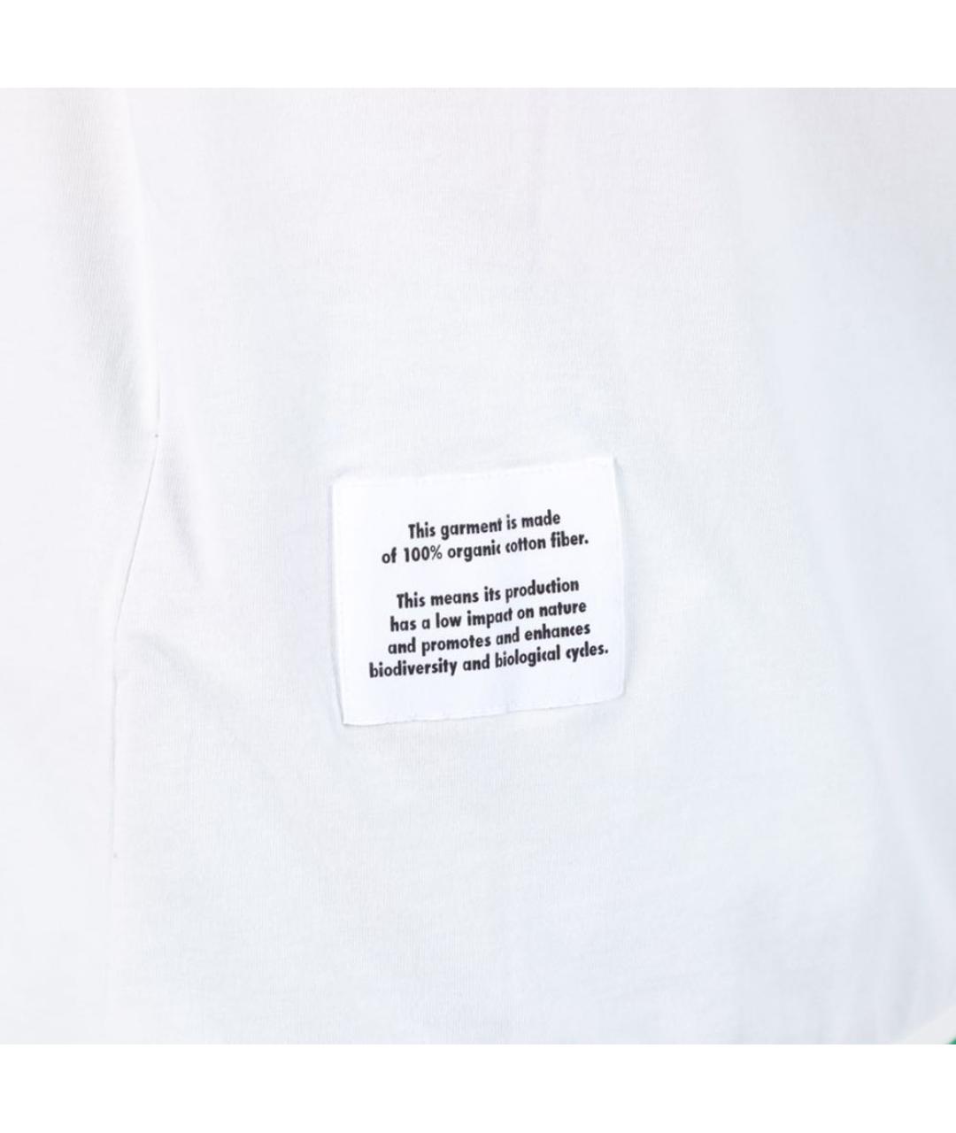 HERON PRESTON Белая хлопковая футболка, фото 2