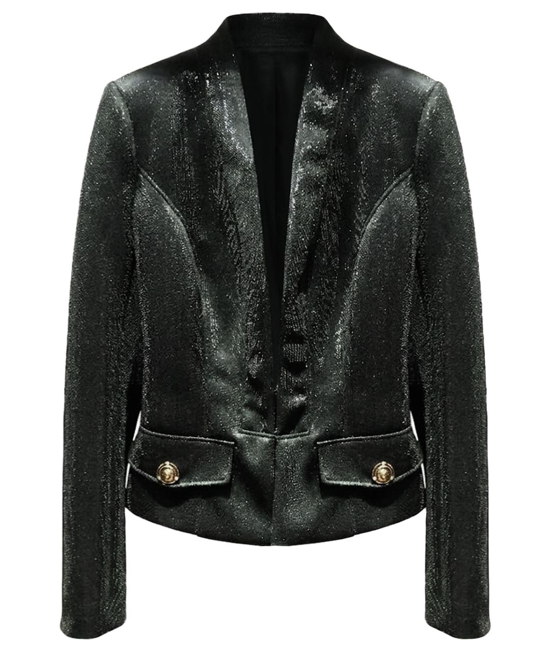 ELISABETTA FRANCHI Черный жакет/пиджак, фото 1