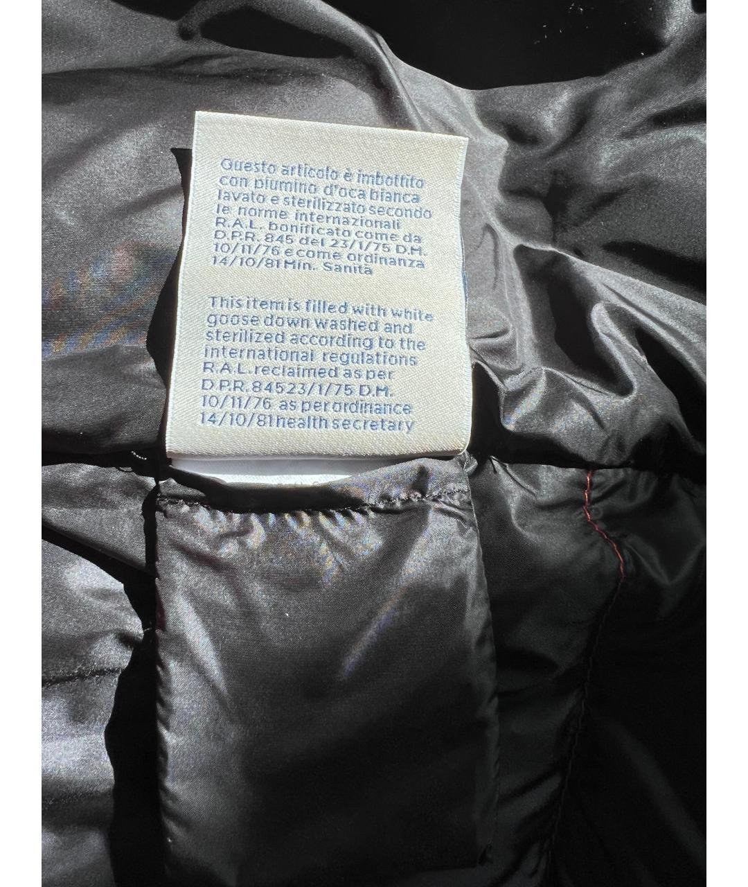 MONCLER Красный шерстяной пуховик, фото 6