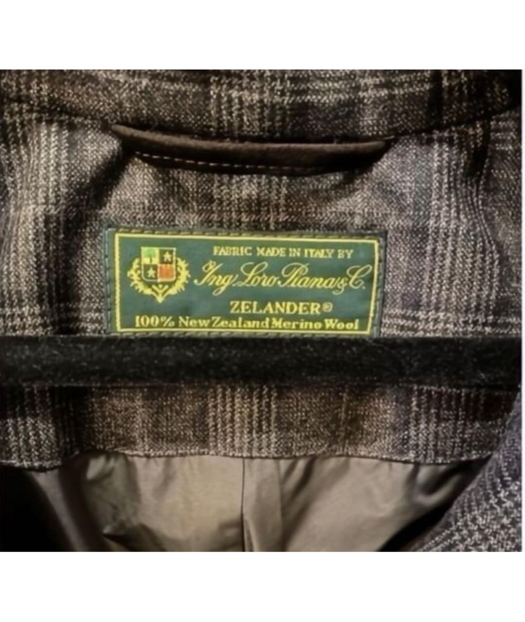 LORO PIANA Коричневый шерстяной жилет, фото 3