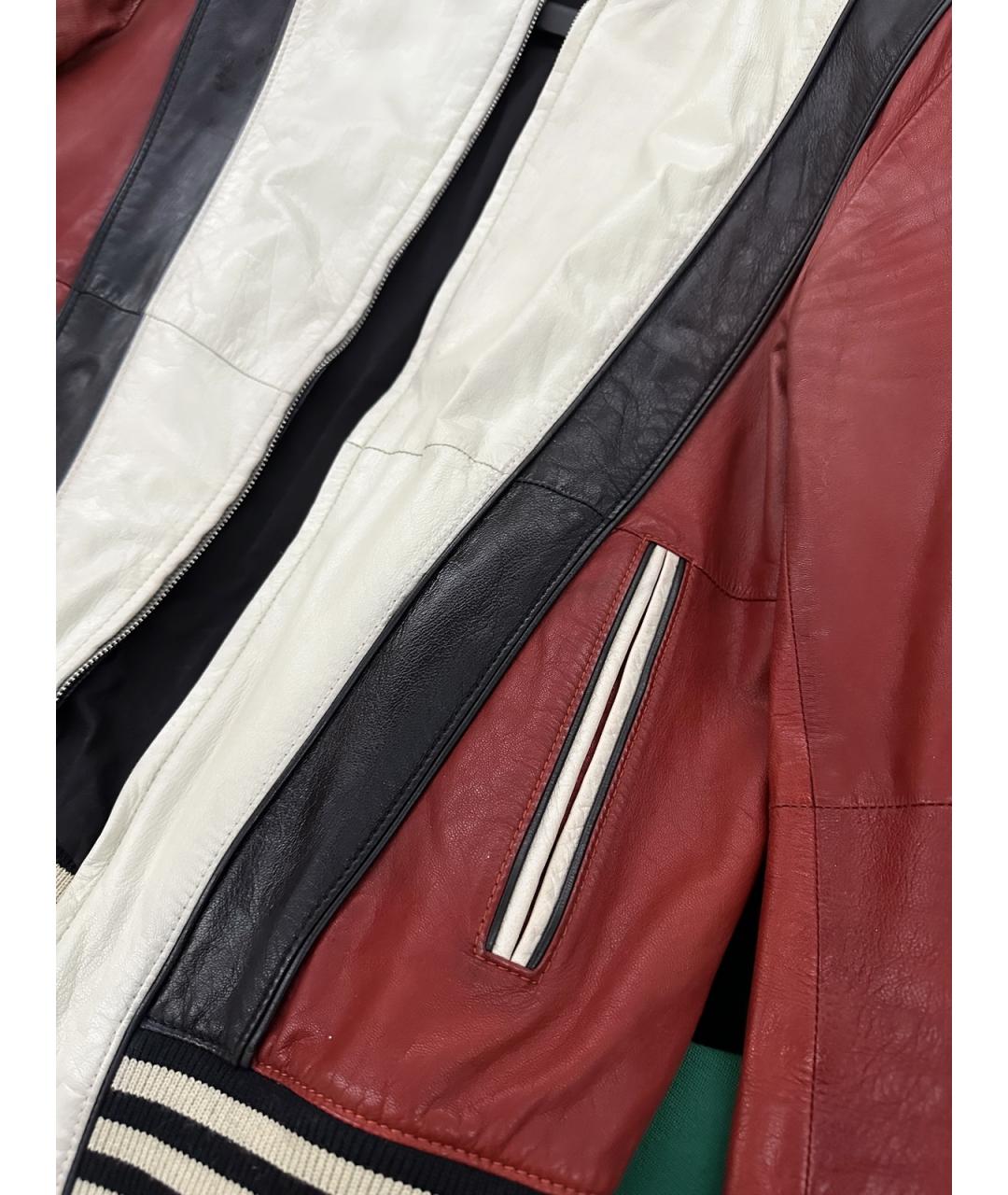 GUCCI Мульти кожаная куртка, фото 5