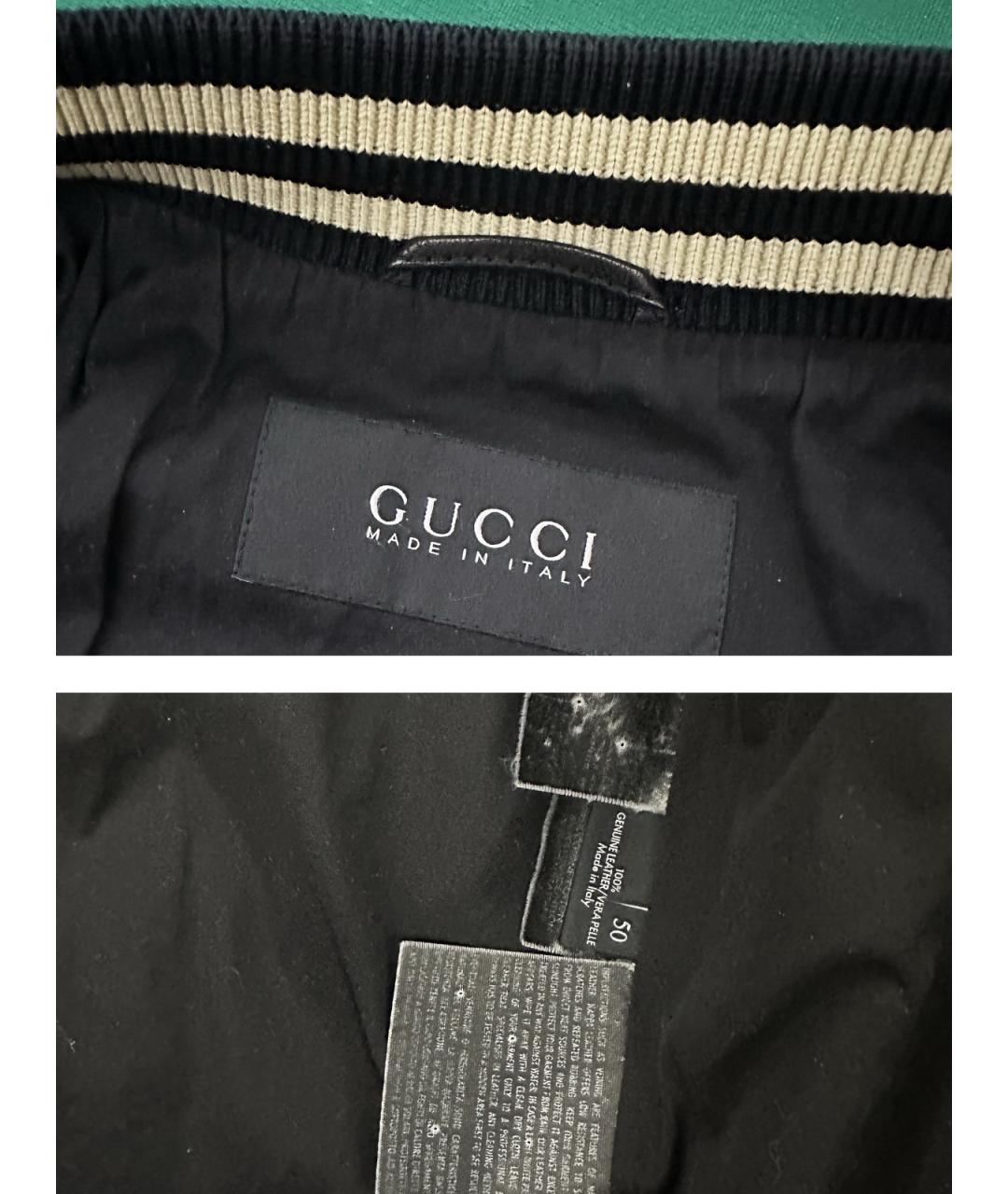 GUCCI Мульти кожаная куртка, фото 9