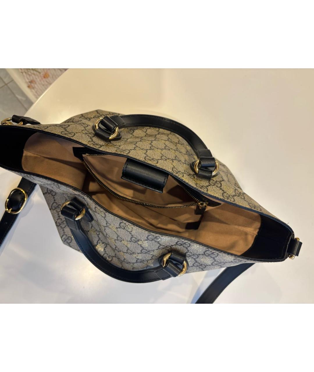 GUCCI Кожаная сумка через плечо, фото 6