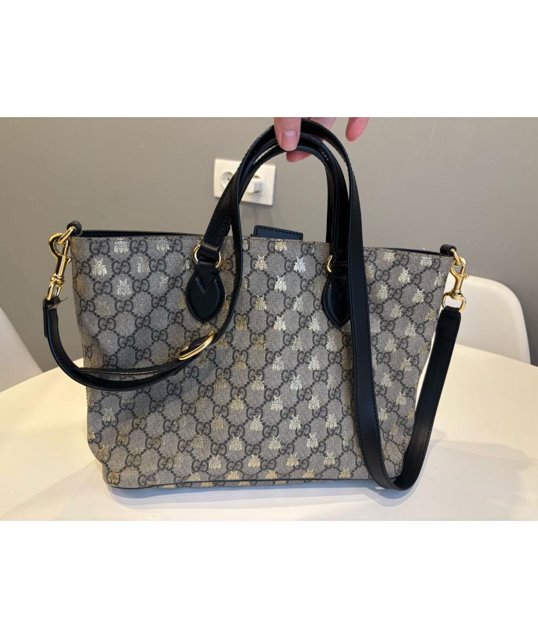 GUCCI Кожаная сумка через плечо, фото 8