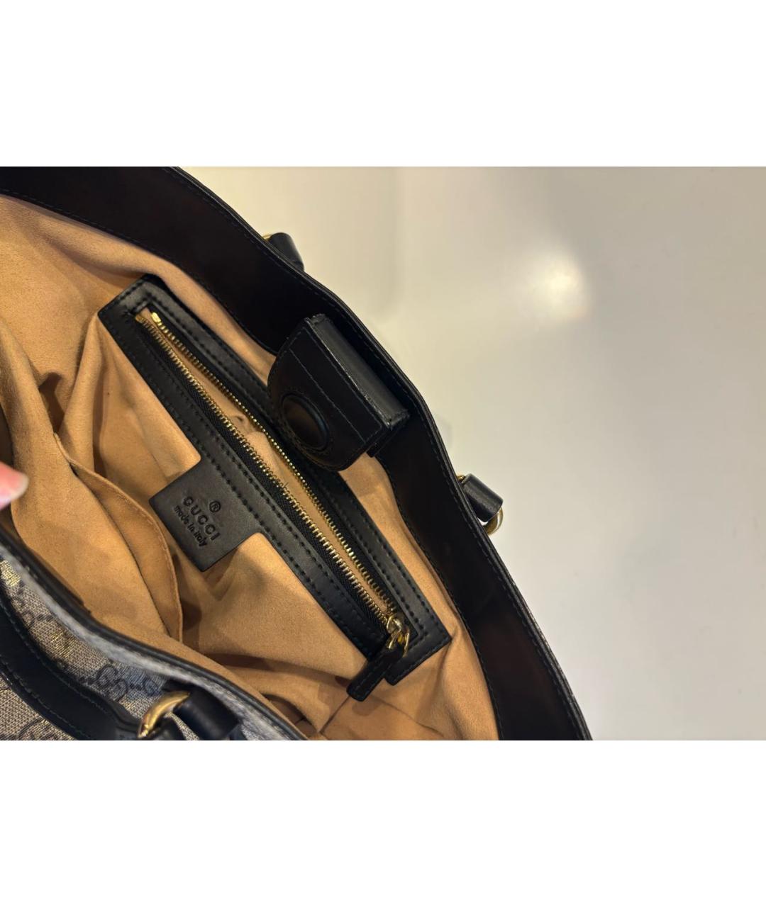 GUCCI Кожаная сумка через плечо, фото 4