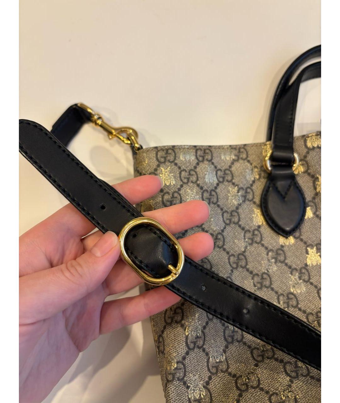 GUCCI Кожаная сумка через плечо, фото 7