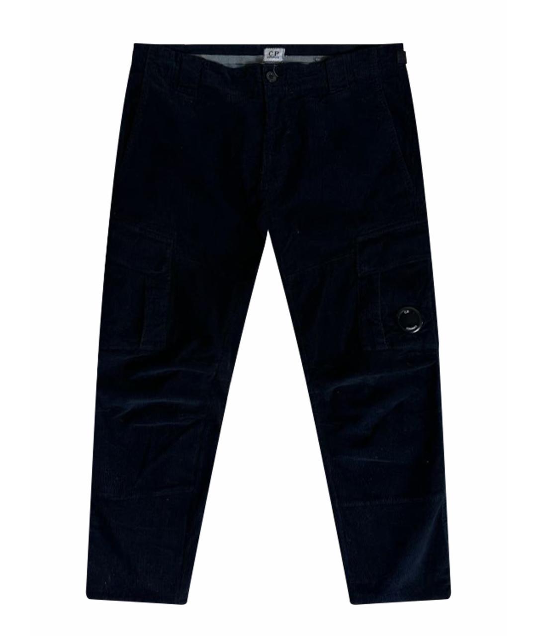 CP COMPANY Черные хлопковые повседневные брюки, фото 1