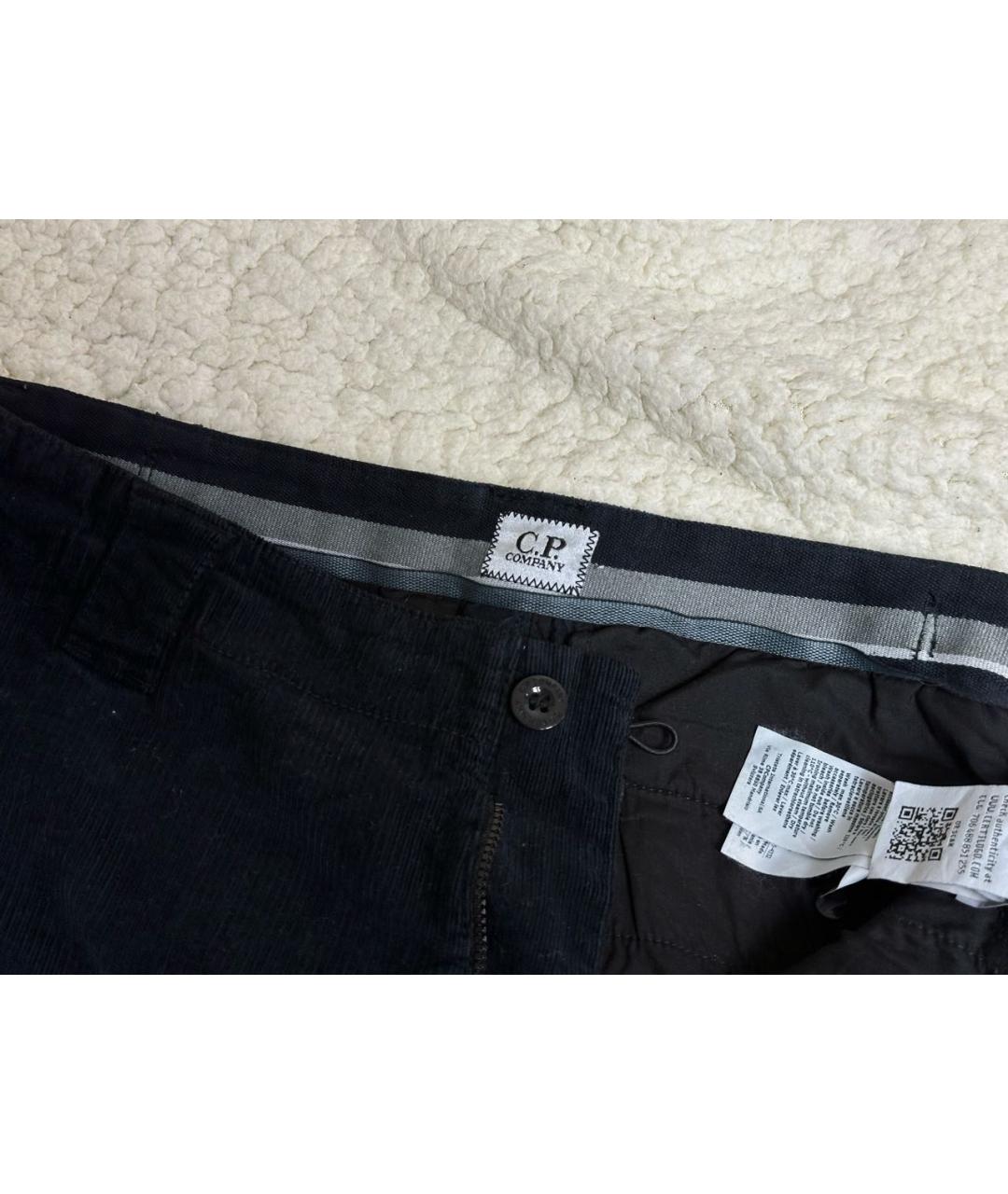 CP COMPANY Черные хлопковые повседневные брюки, фото 6